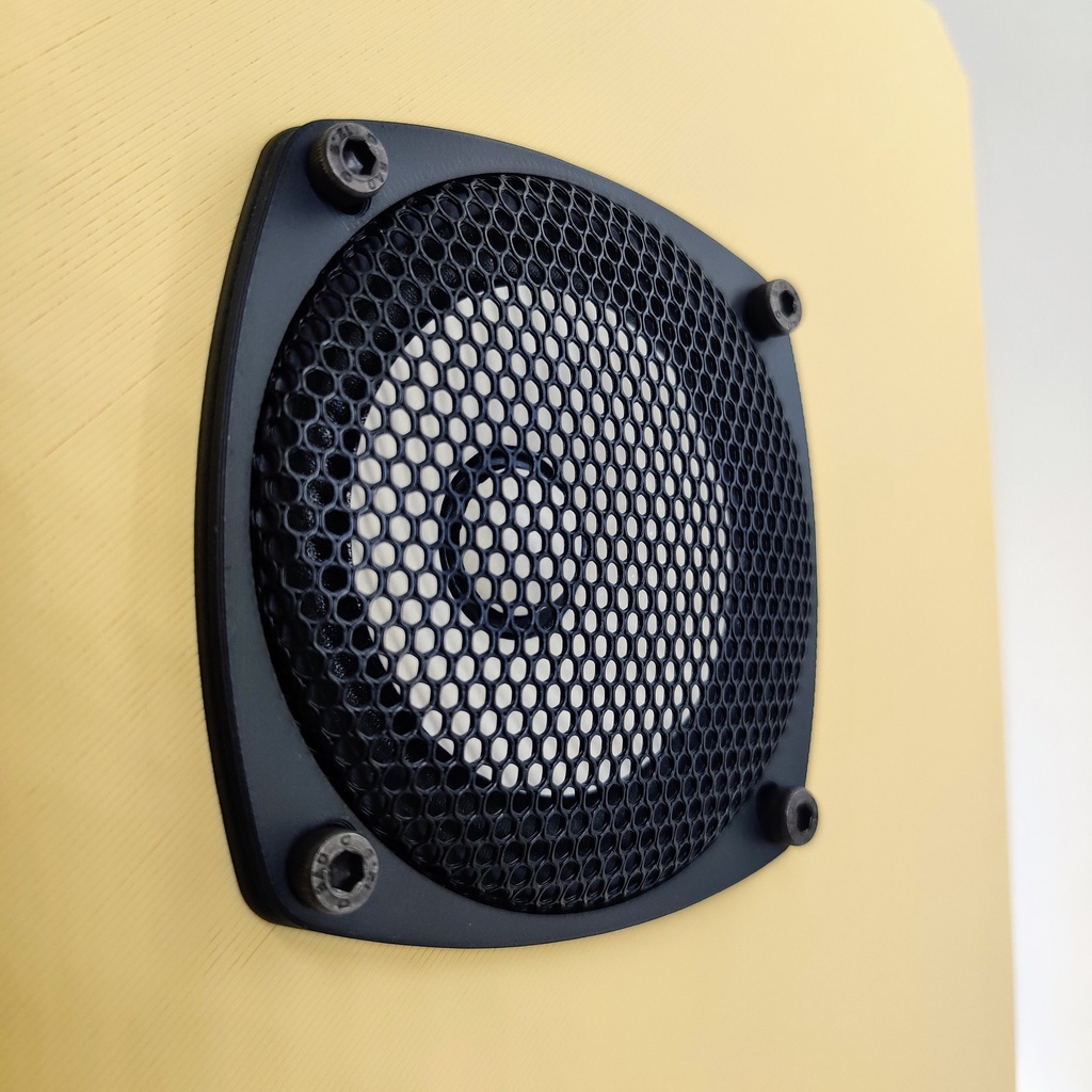 Fostex FE83NV2 オリジナルスピーカーグリル（スクエア） 2個セット