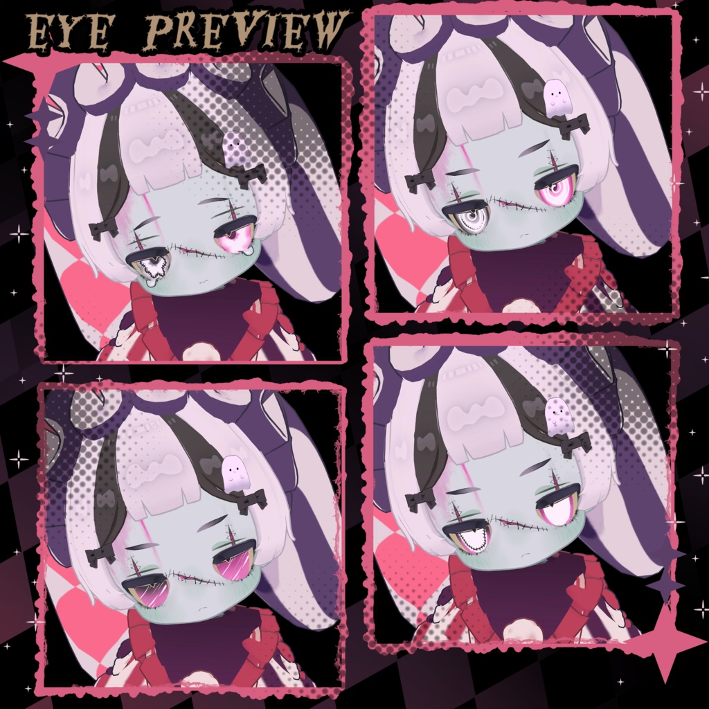 【kipfel】ZOMBITTY Eyes+Body&Make Texture【キプフェル】