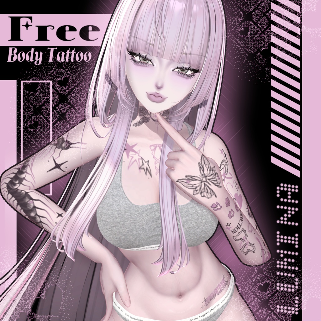 【FREE】V3NUS the fallen saint TATOO【LUMINA】