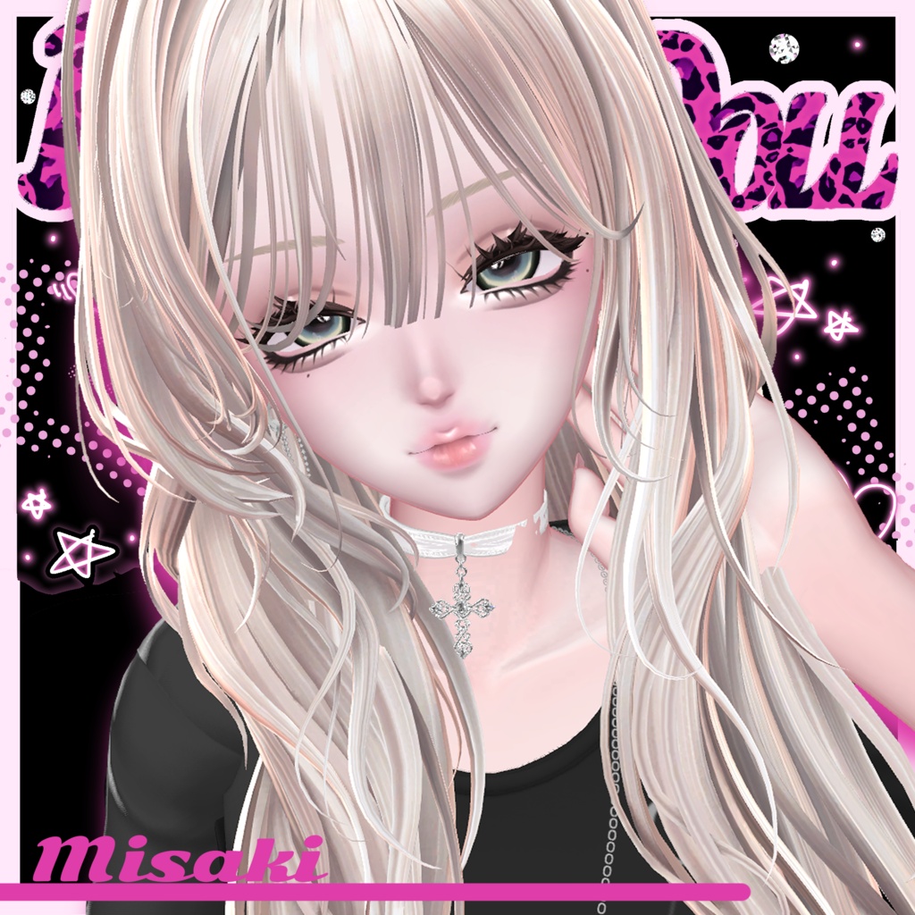 【mao Shuan LUMINA Misaki】PLATNUM DOLLeyes+make up texture【真央 しゅあん ルミナ 海咲】