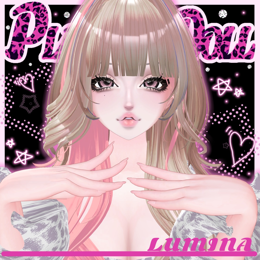 【mao Shuan LUMINA】PLATNUM DOLLeyes+make up texture【真央 しゅあん ルミナ】
