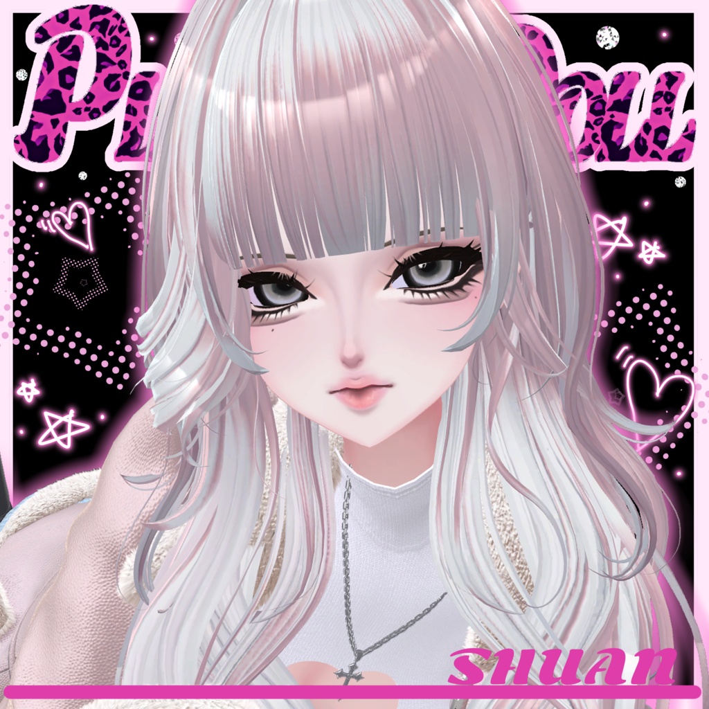 【mao Shuan LUMINA】PLATNUM DOLLeyes+make up texture【真央 しゅあん ルミナ】