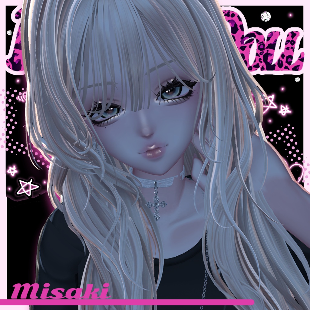 【mao Shuan LUMINA Misaki】PLATNUM DOLLeyes+make up texture【真央 しゅあん ルミナ 海咲】
