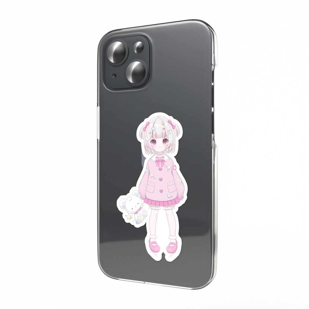 夏夢はにステッカー