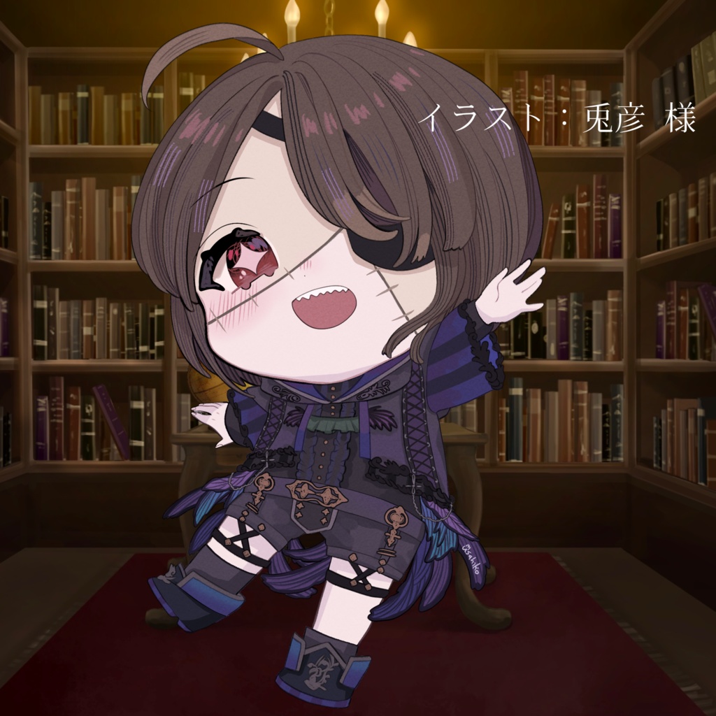 【 #はみ誕2023 】はみぃミニキャラver.アクリルキーホルダー