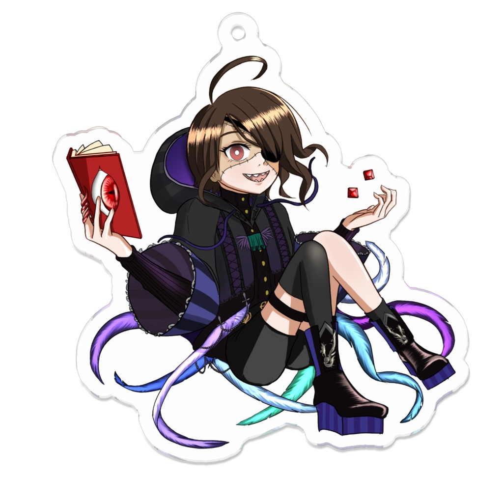 【 #はみ誕2023 】はみぃキービジュver. アクリルキーホルダー