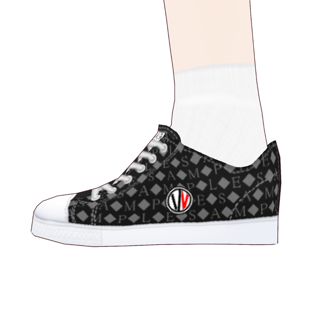 【サンプル】キャンバススニーカー【Vroid対応テクスチャ】Neo My████