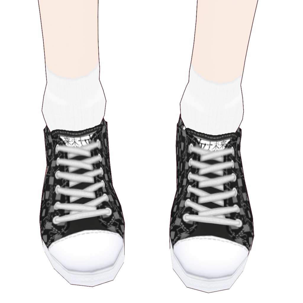 【サンプル】キャンバススニーカー【Vroid対応テクスチャ】Neo My████