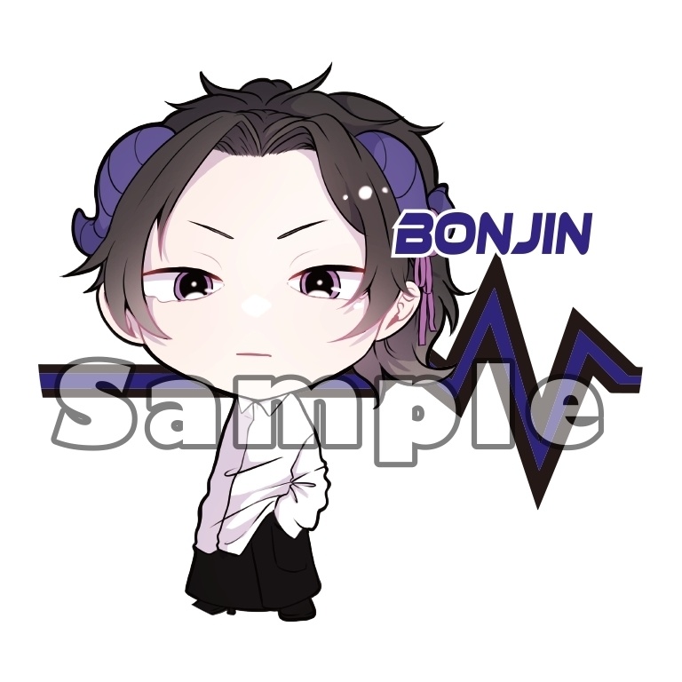 Enjoy it No Nois (梵人&赤じゃむ)ランダム缶バッジ