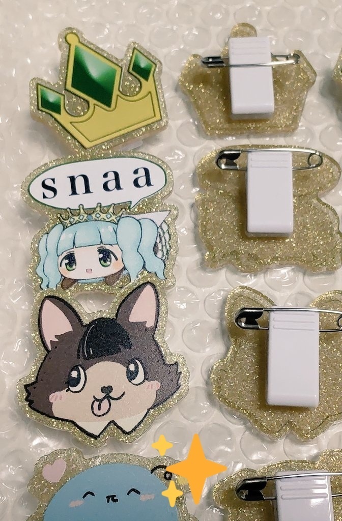 アクリルバッジ