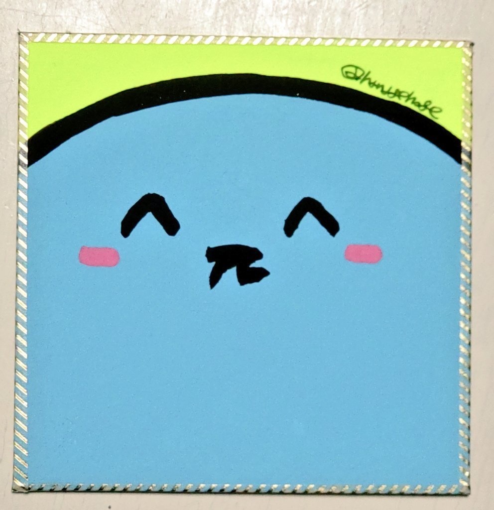 あんバタくんミニ色紙