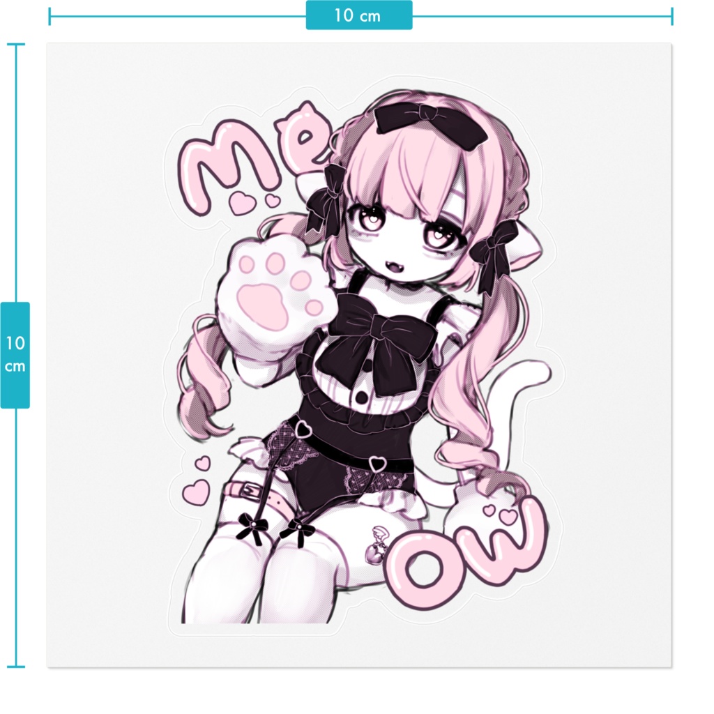 meow 【ステッカー】