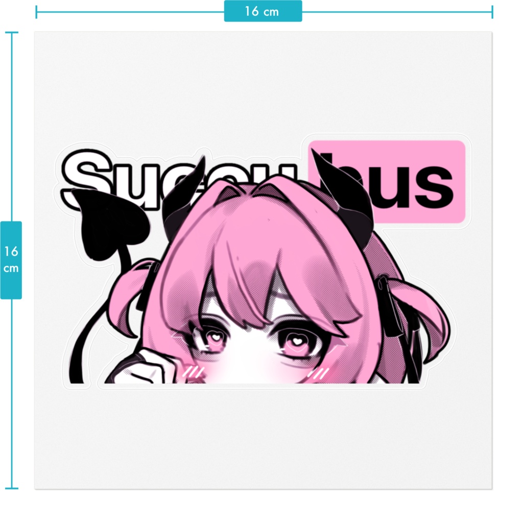 Succubus【ステッカー】