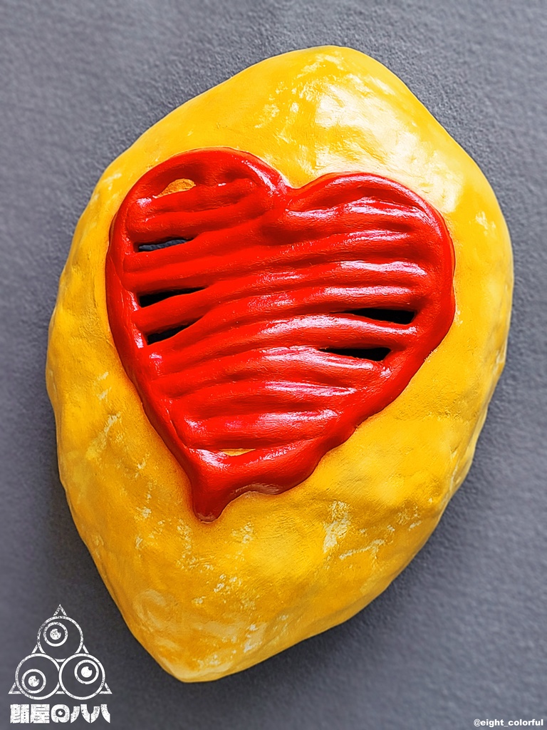 オムフェイス(ハートver)