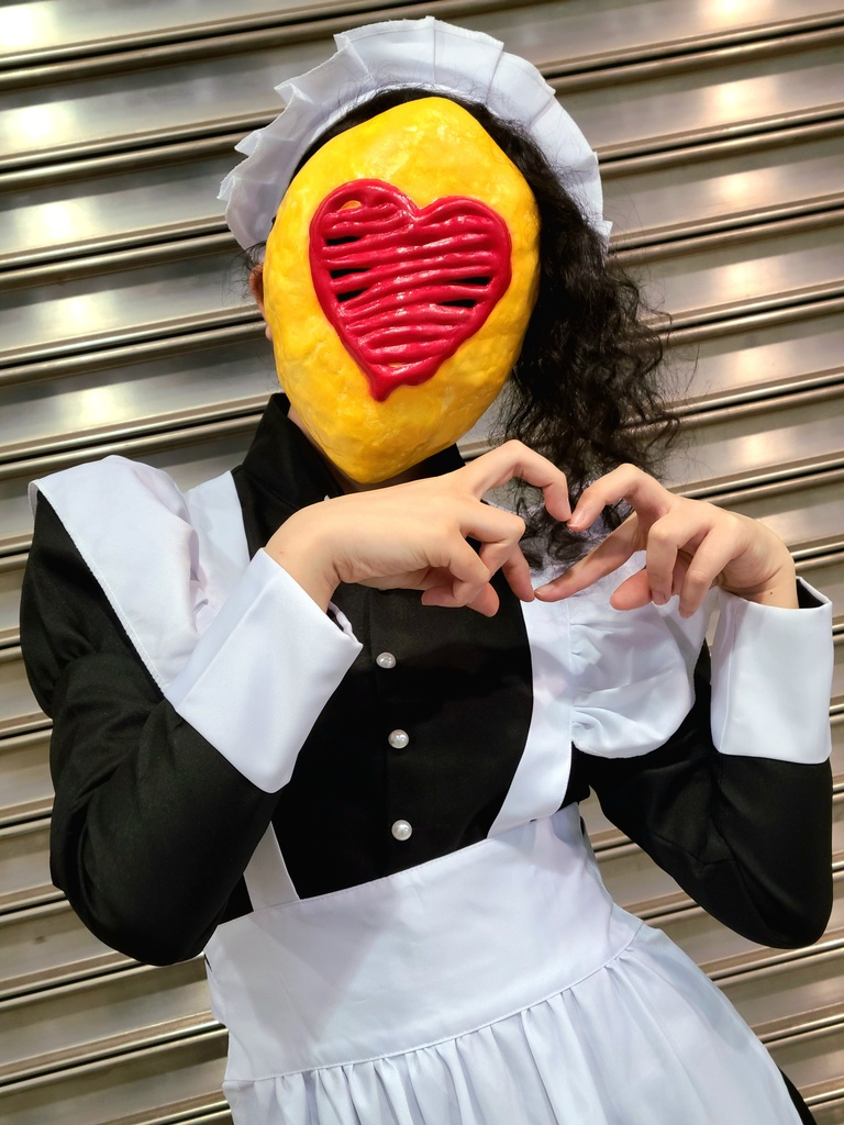 オムフェイス(ハートver)