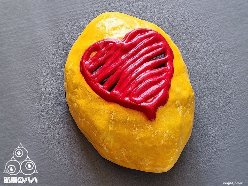 オムフェイス(ハートver)