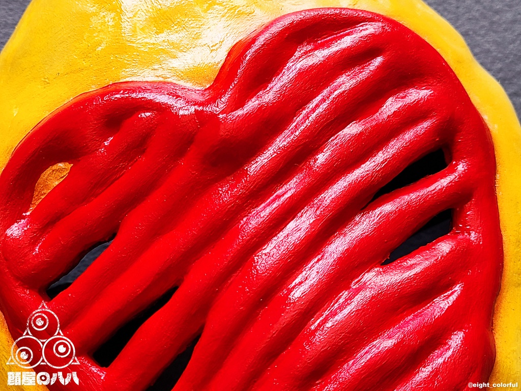 オムフェイス(ハートver)