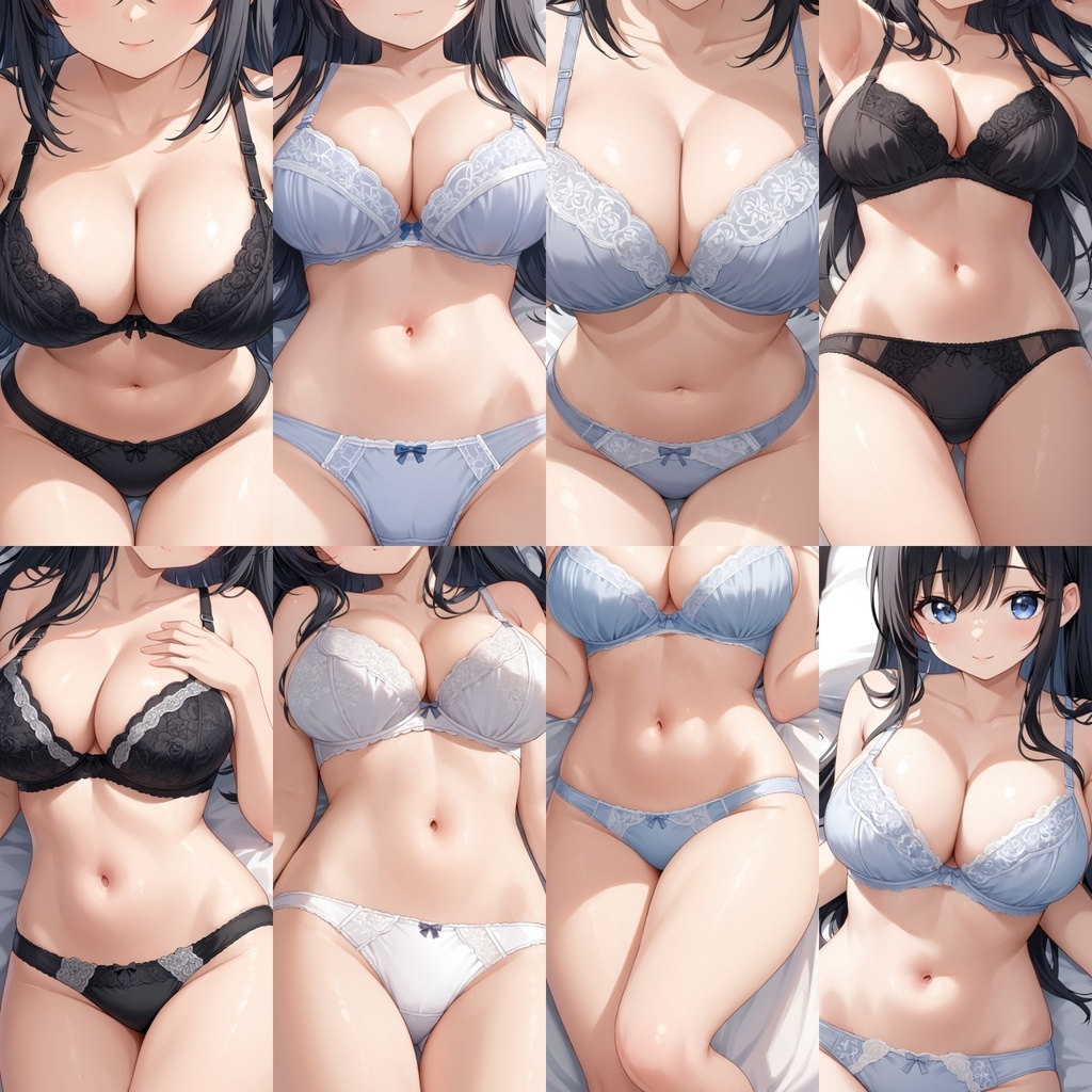 -ベッド編-巨乳セフレの近距離下着 Vol.3【250枚】