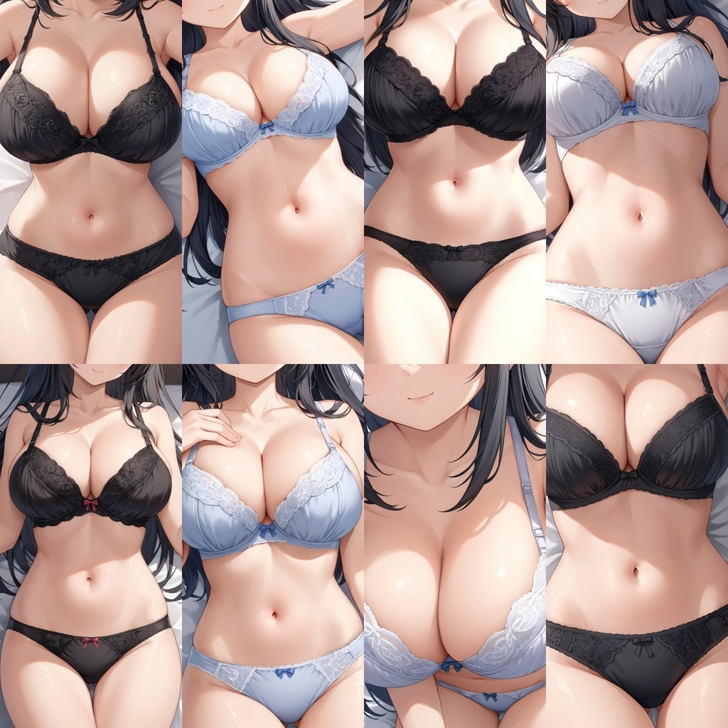 -ベッド編-巨乳セフレの近距離下着 Vol.3【250枚】