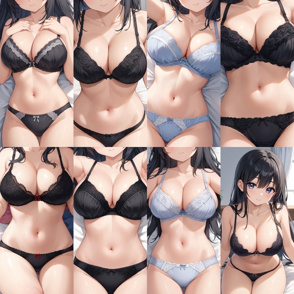 -ベッド編-巨乳セフレの近距離下着 Vol.3【250枚】