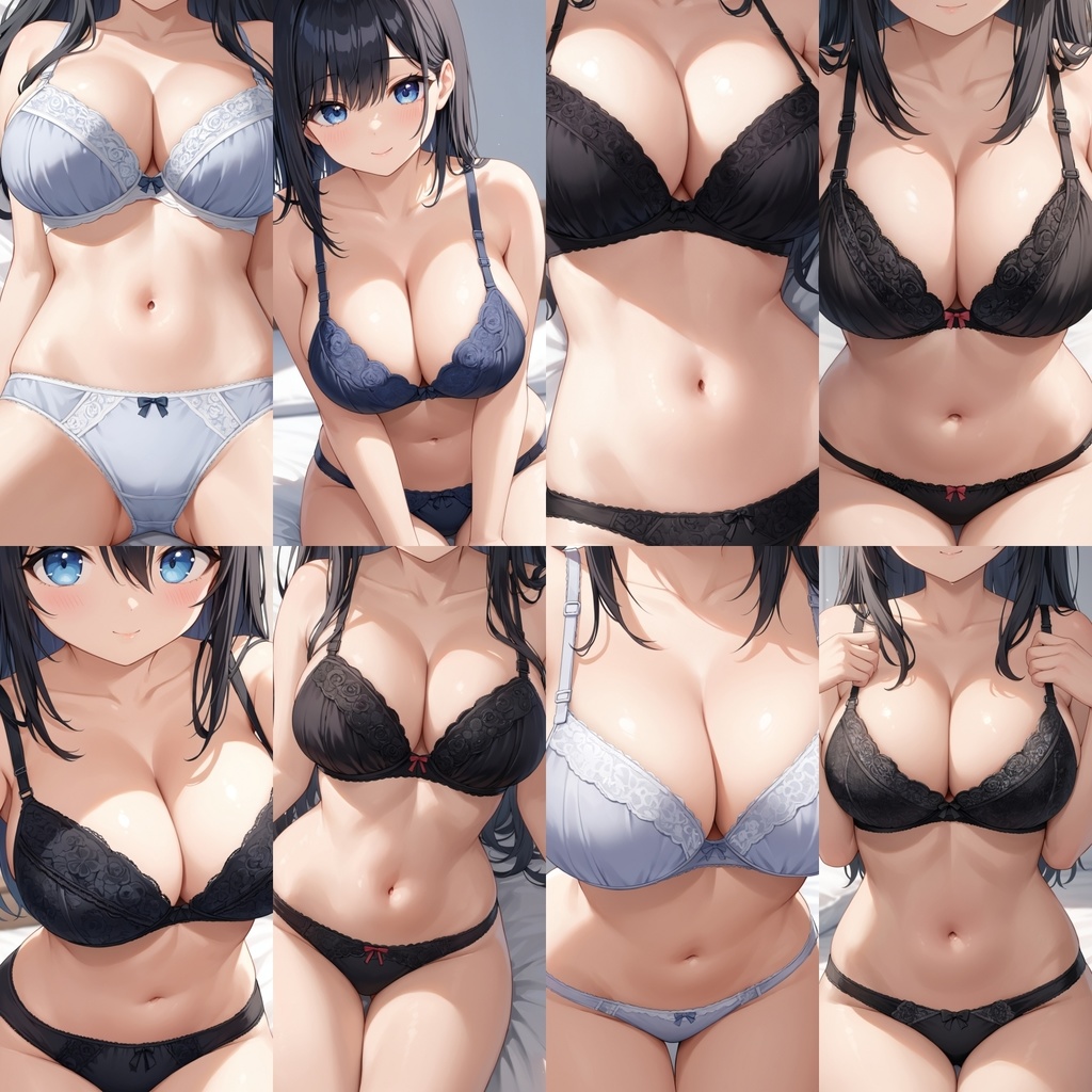 -ベッド編-巨乳セフレの近距離下着 Vol.4【250枚】