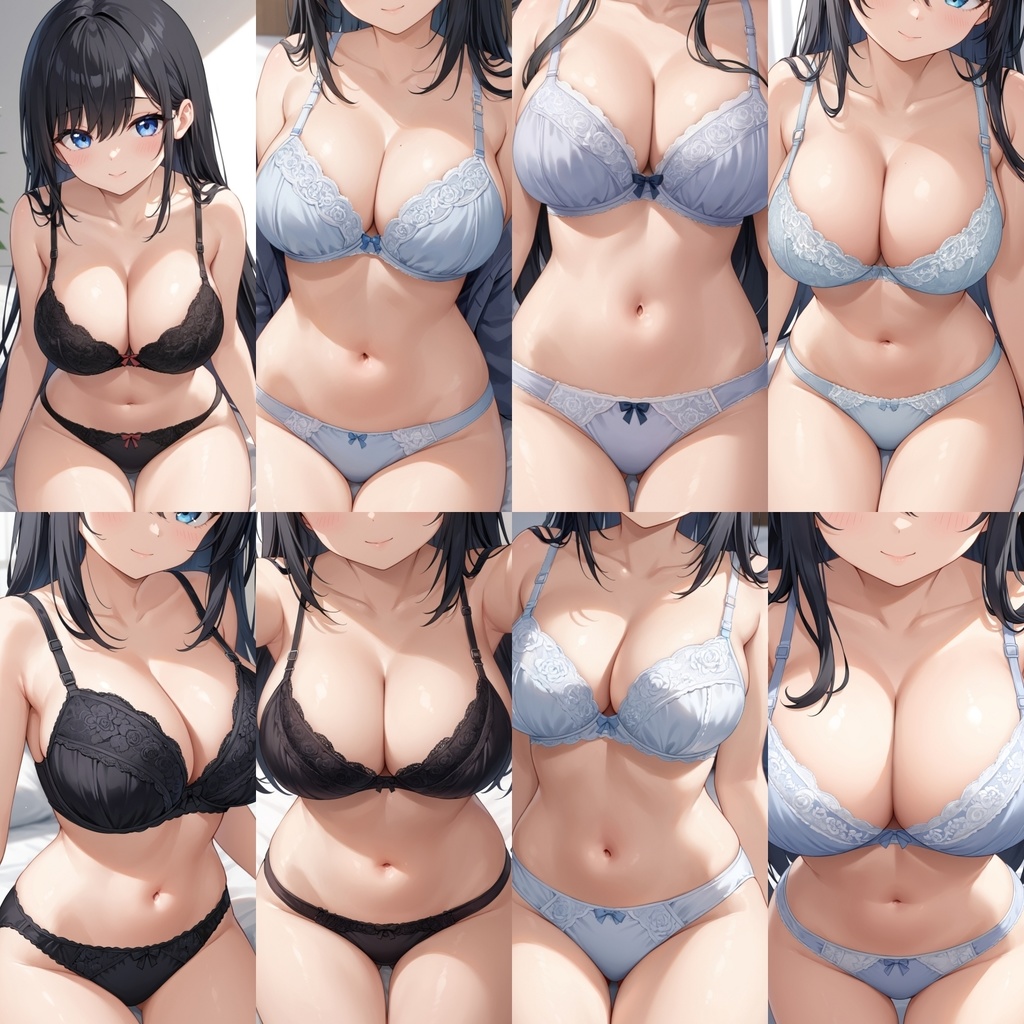 -ベッド編-巨乳セフレの近距離下着 Vol.4【250枚】