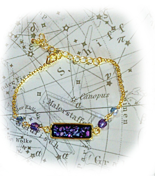 日本号の螺鈿風ブレスレット