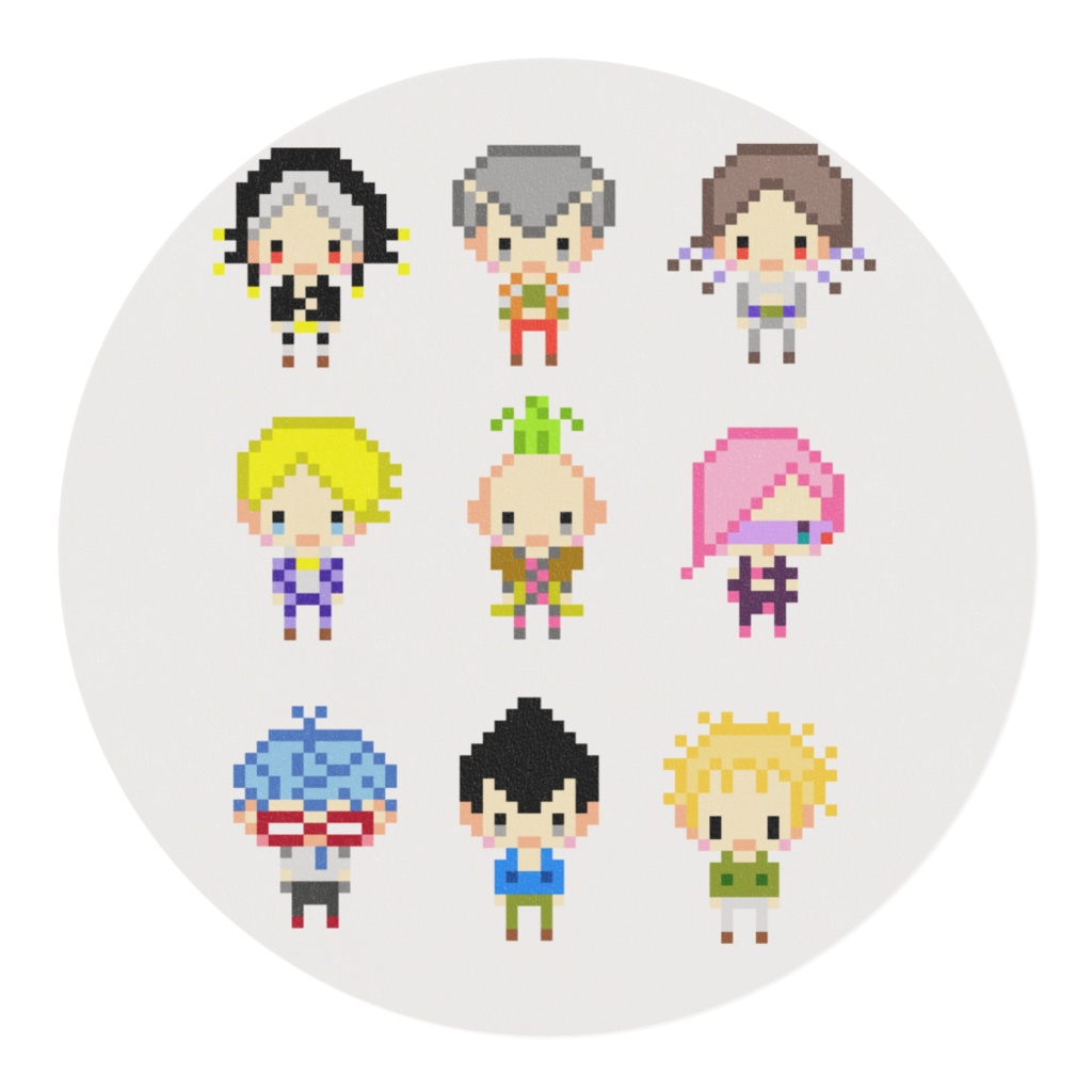 暗チ_全員集合マステ