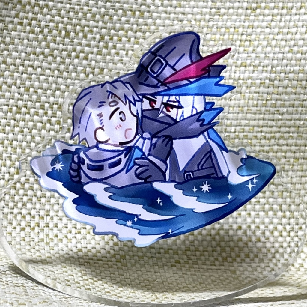 ウル博 ゆらゆらアクリルブロック