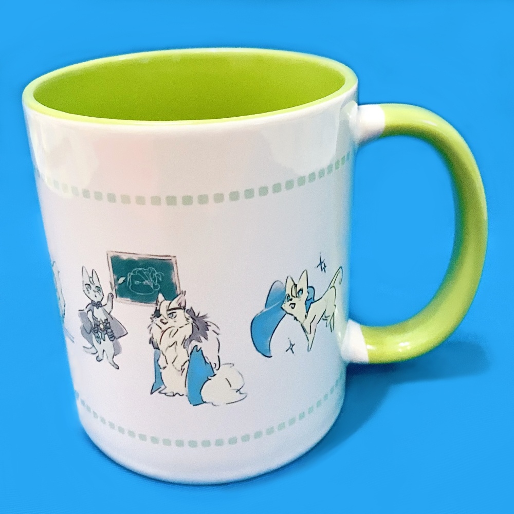 わさしさんちのねこ先生マグカップ