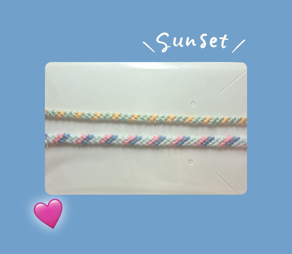 ミサンガ<Sunset>