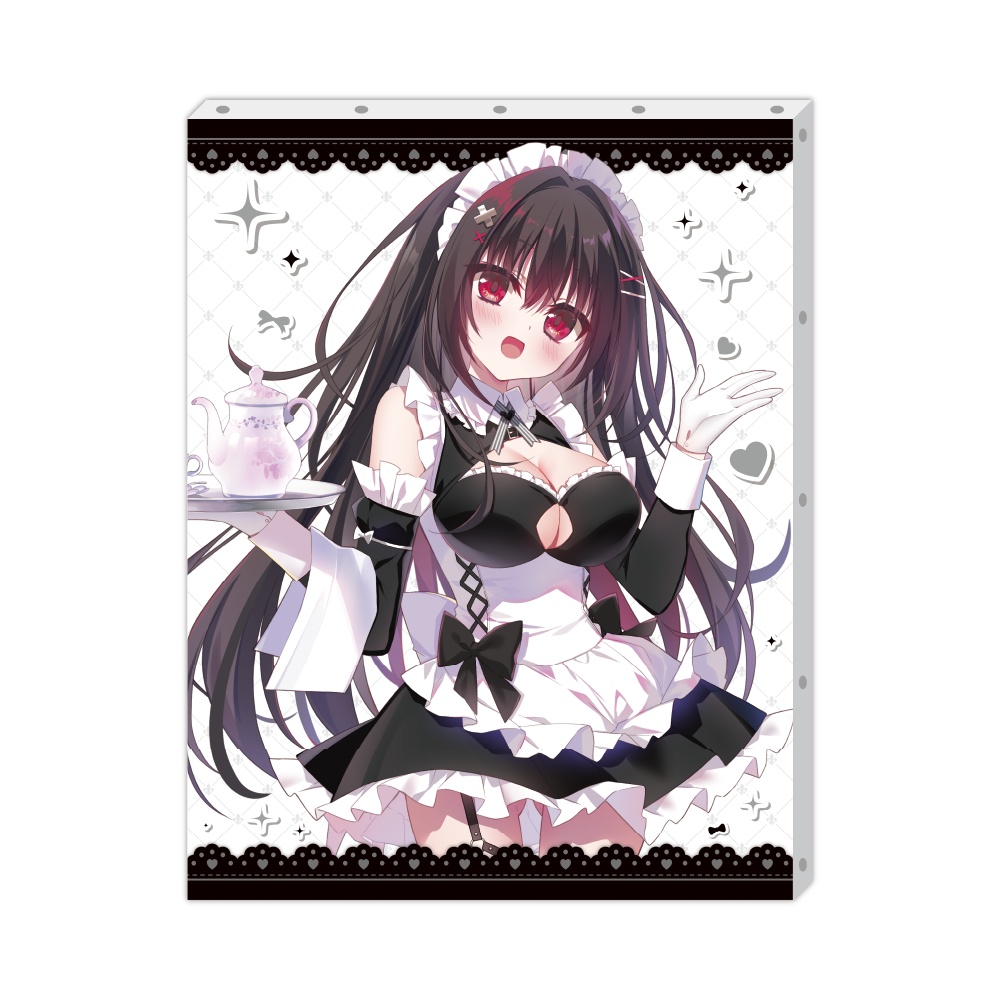 サイン入りF6キャンバスアート　茉宮祈芹