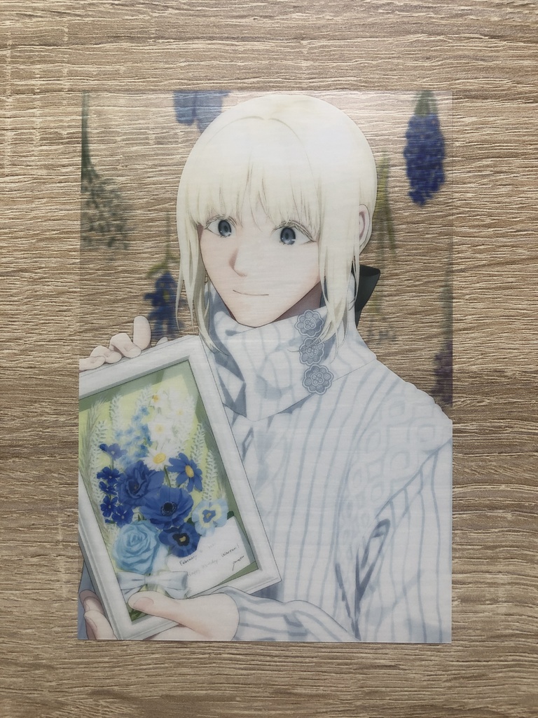 クリアポストカード - bouquet / PERGAMENT GARTEN