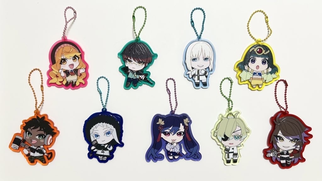 【受注生産】SDアクリルキーホルダー / PERGAMENT GARTEN