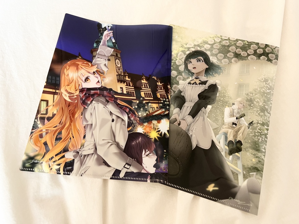 A4クリアファイル - holiday / PERGAMENT GARTEN