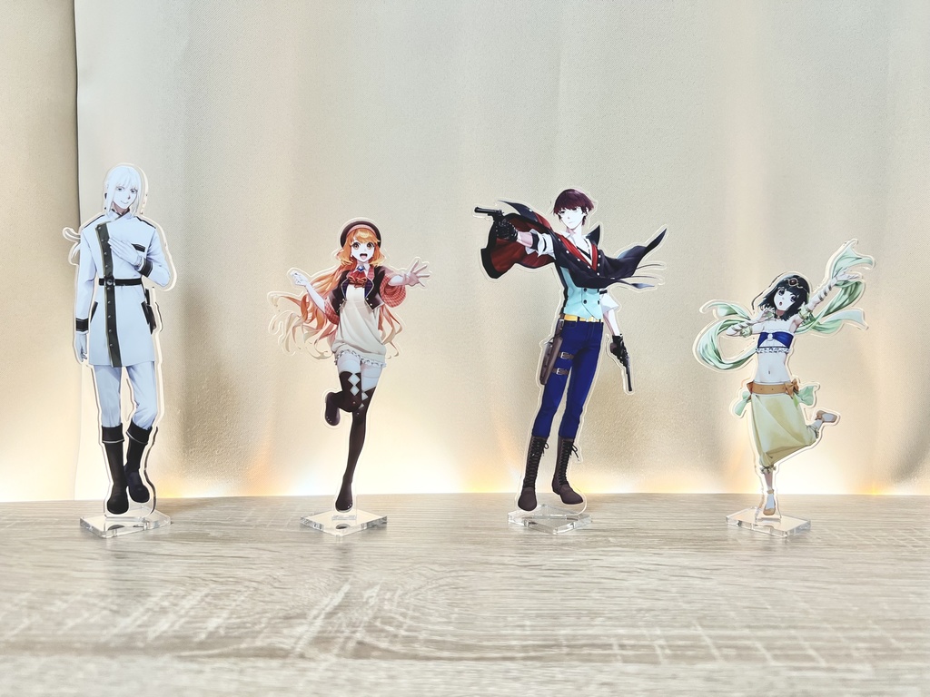 アクリルフィギュアスタンド(1/12scale) PERGAMENT GARTEN