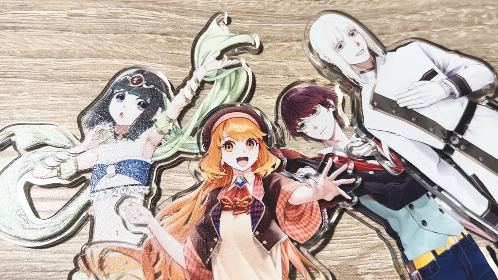 アクリルフィギュアスタンド(1/12scale) PERGAMENT GARTEN