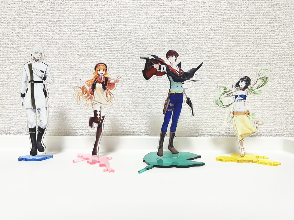 アクリルフィギュアスタンド(1/12scale) PERGAMENT GARTEN