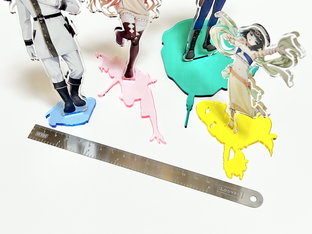 アクリルフィギュアスタンド(1/12scale) PERGAMENT GARTEN