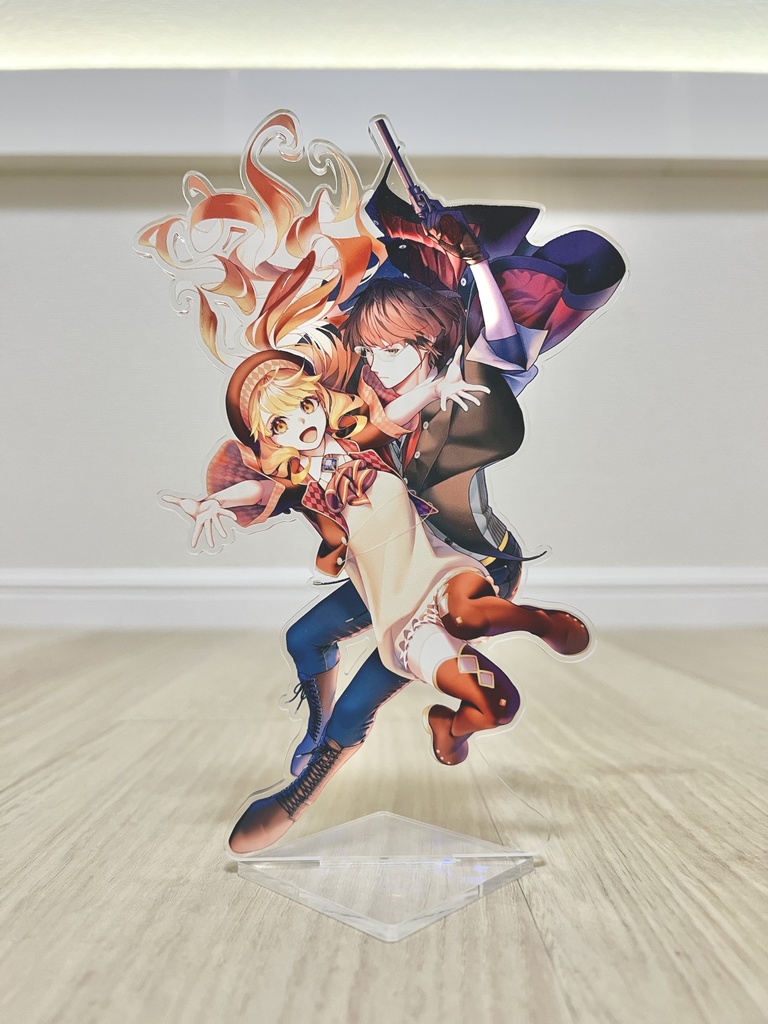 アクリルフィギュアスタンド - フレイラ&エーシュニー / PERGAMENT GARTEN