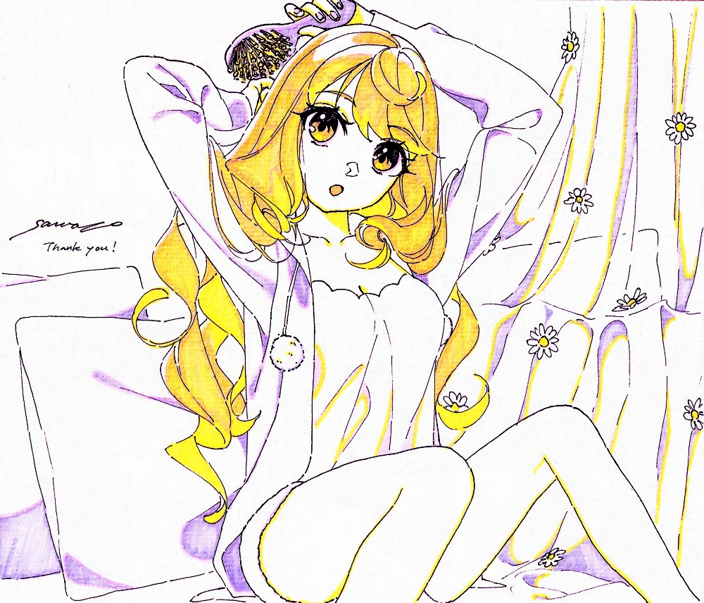 色紙原画 PERGAMENT GARTEN