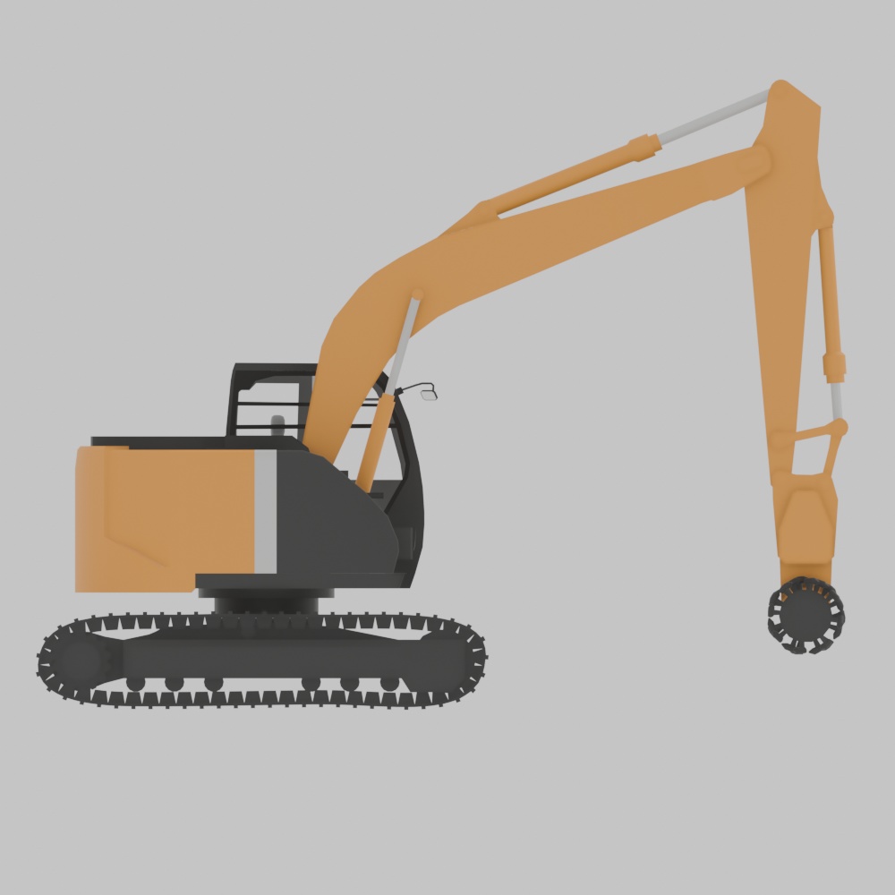 油圧ショベル_切削カッター仕様