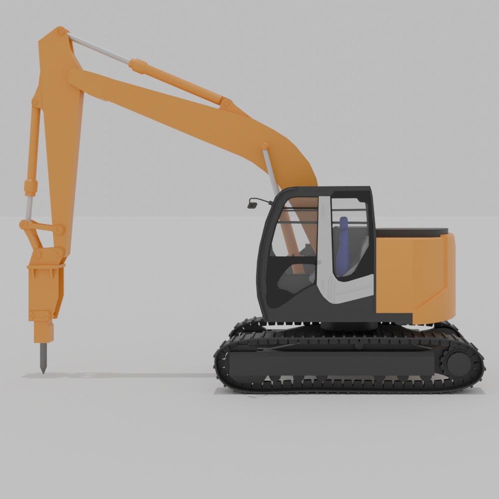 油圧ショベル_ブレイカー仕様