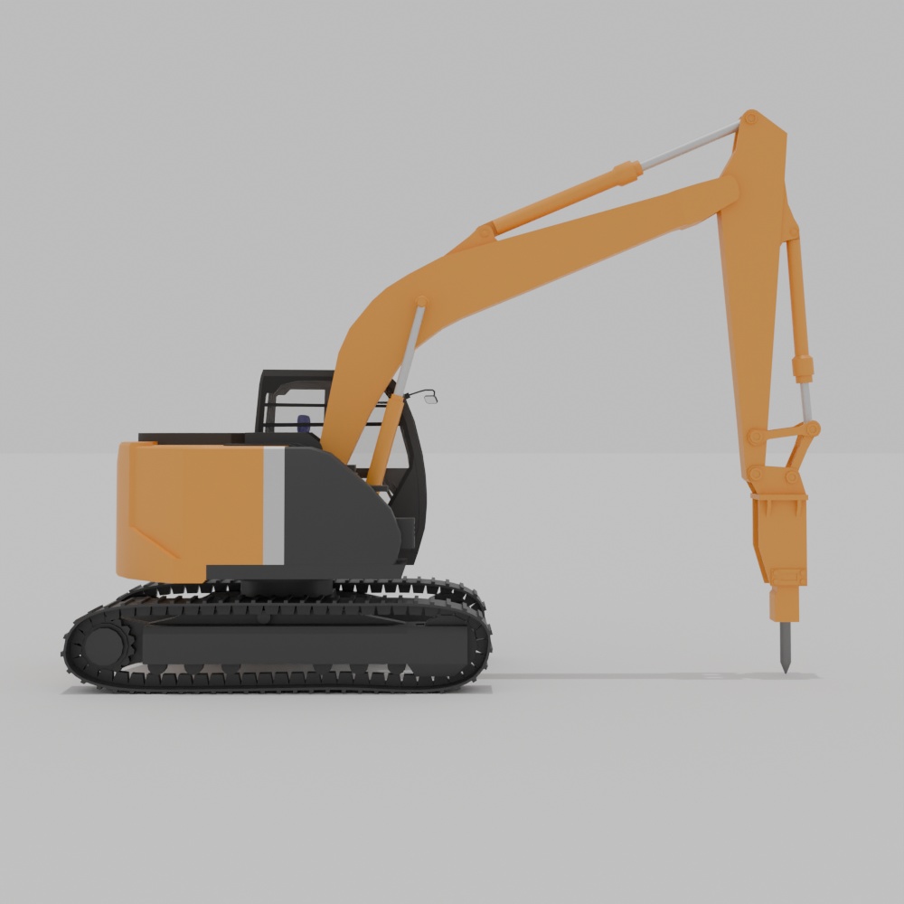 油圧ショベル_ブレイカー仕様