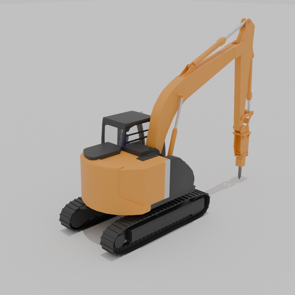 油圧ショベル_ブレイカー仕様