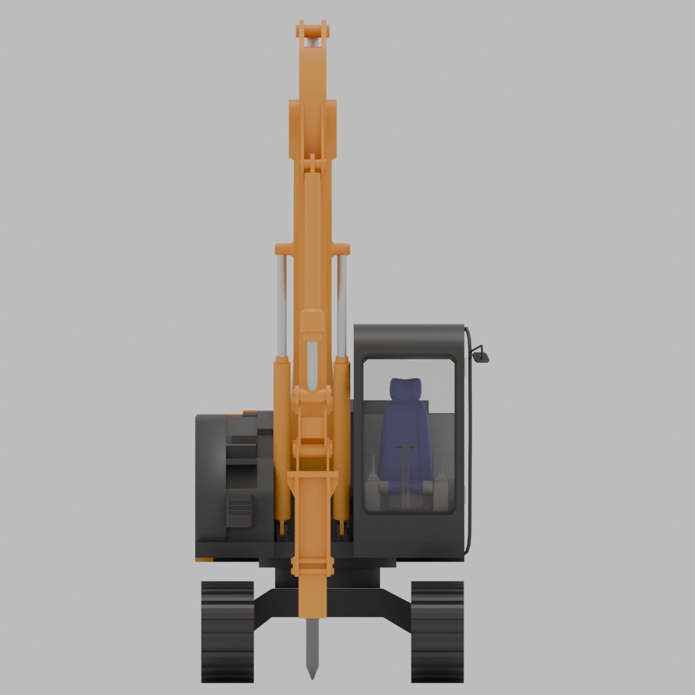 油圧ショベル_ブレイカー仕様