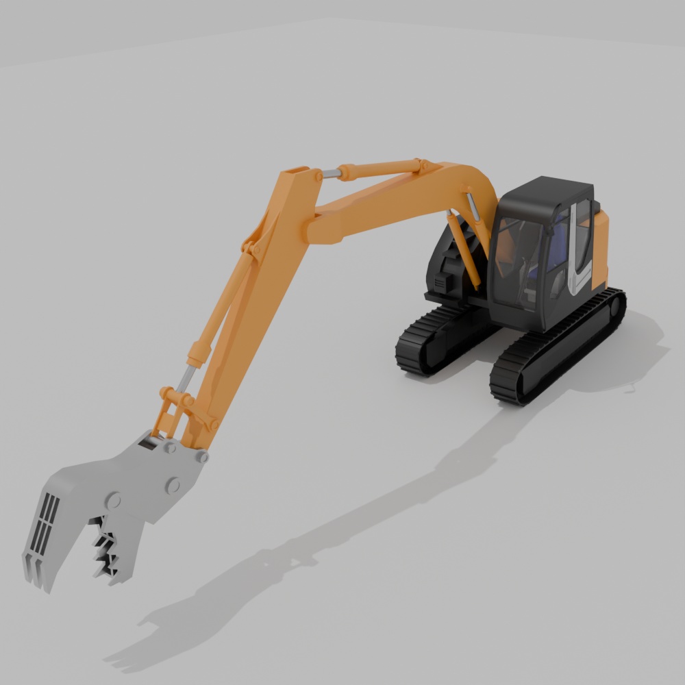 油圧ショベル_クラッシャー仕様