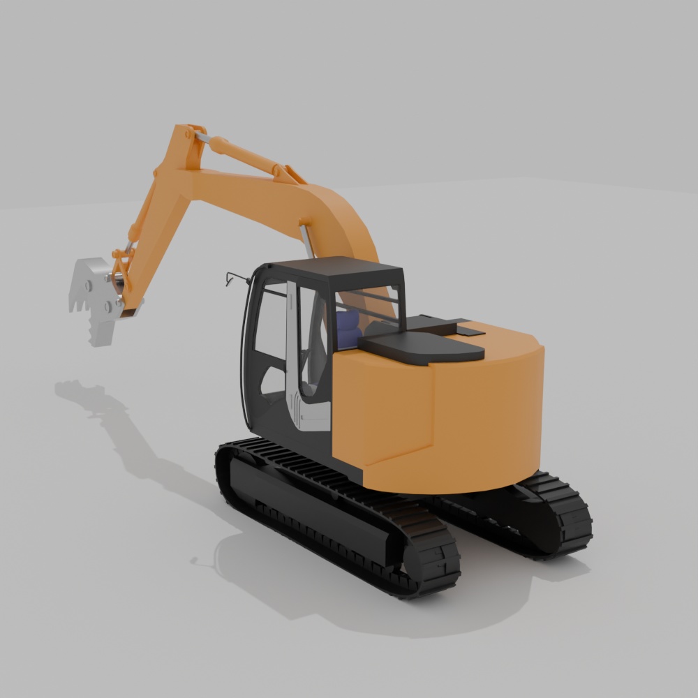 油圧ショベル_クラッシャー仕様