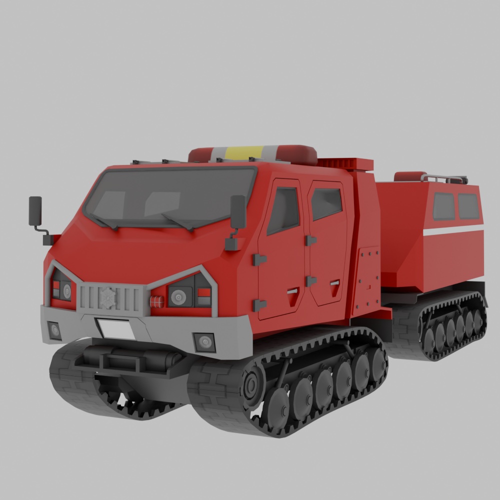 レッドサラマンダー (無限軌道災害対応車)