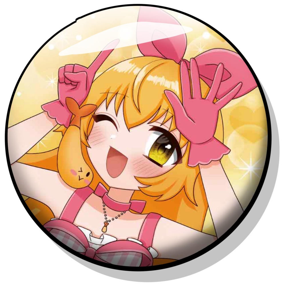 ｴﾋﾞﾌﾗｲの使者🍤👼アイドル衣装缶バッジ(57mm)